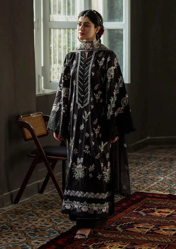 Emb Dhanak 3Pc Suit