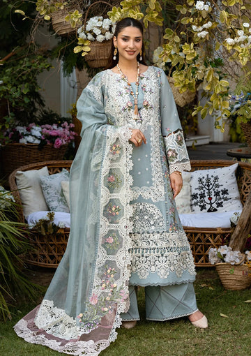Emb Dhanak 3Pc Suit