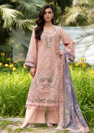 Emb Dhanak 3Pc Suit