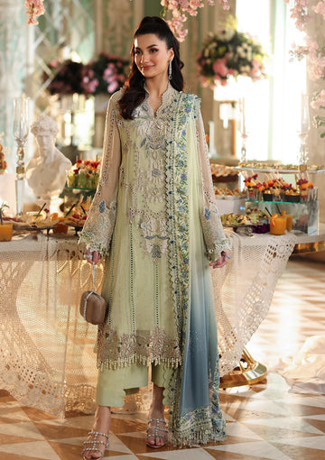 Emb Dhanak 3Pc Suit