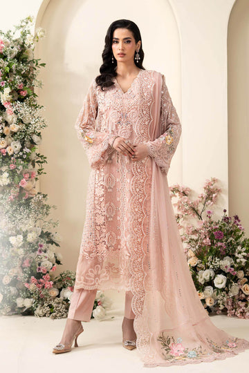 Emb Dhanak 3Pc Suit