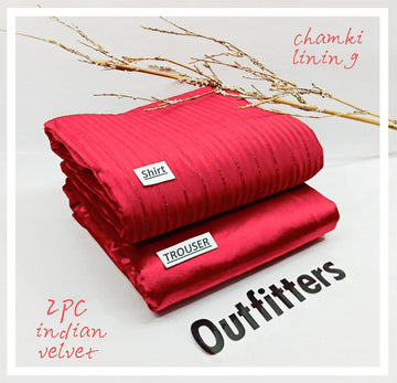 Indan 2-Piece Stone Velvet