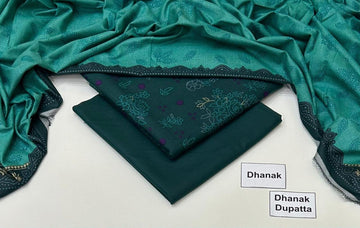 Print Dhanak 3pc Suit