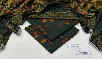 Print Dhanak 3pc Suit