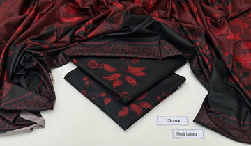 Print Dhanak 3pc Suit