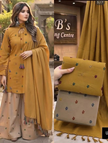 Dhanak 3pc Suit