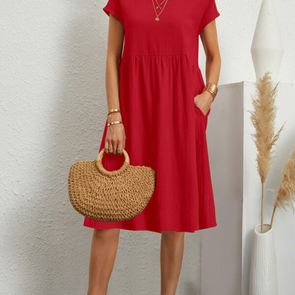 SkuCY-!105384Material>90%Cotton StyleA-line