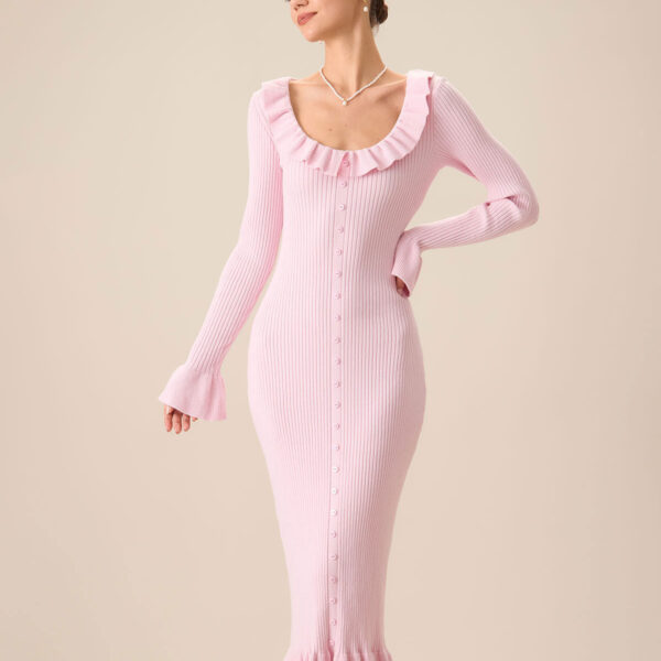 Fabric:This Bodycon Sweater Dress is made of Viscose