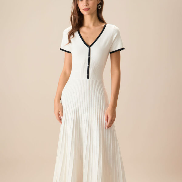 Fabric:This Sweater Midi Dress is made of Viscose