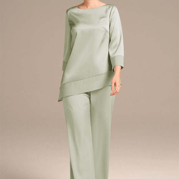 floor-length mother of the bride jumpsuit