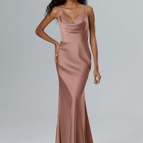 mermaid silhouette and lusturous material