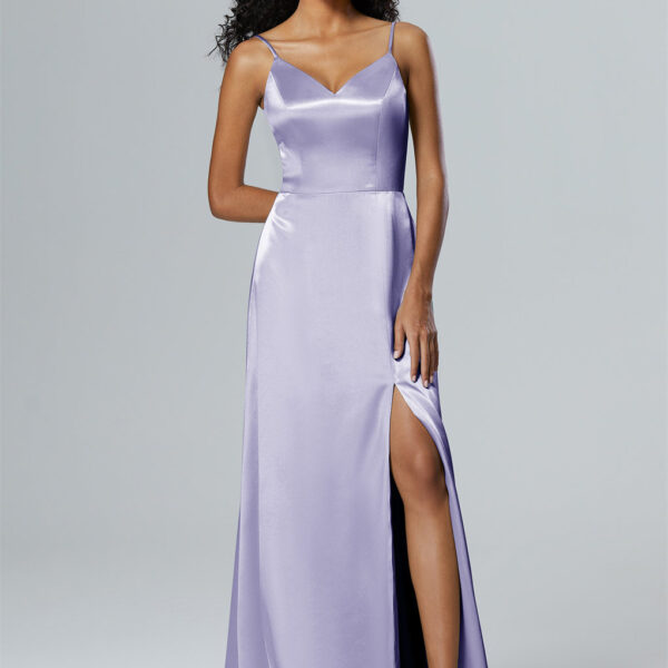where every twirl whispers A-line allure. Celebrate the moment in a floor-length creation that speaks volumes in chic simplicity.