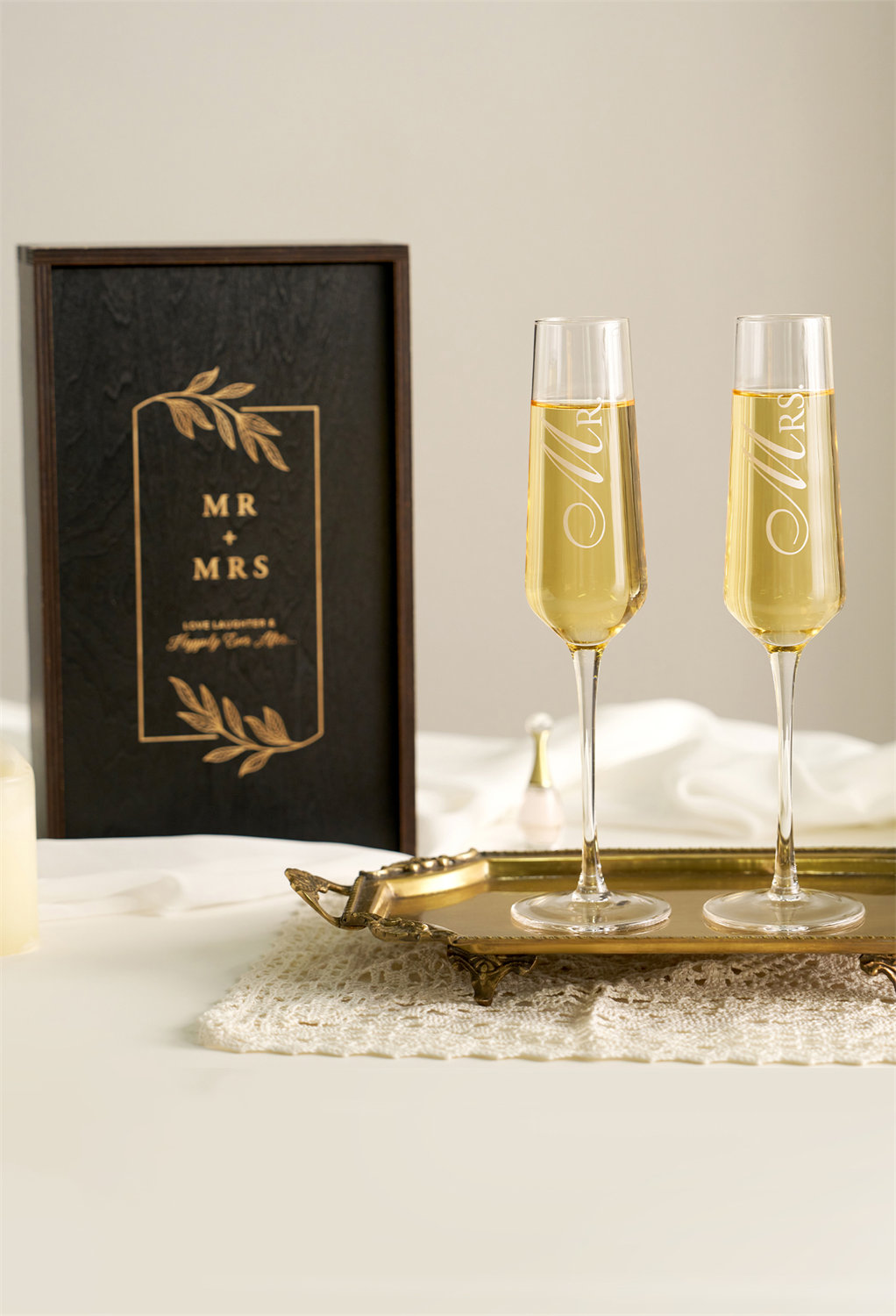 they not only capture the eye but also enhance the taste of every champagne sip.