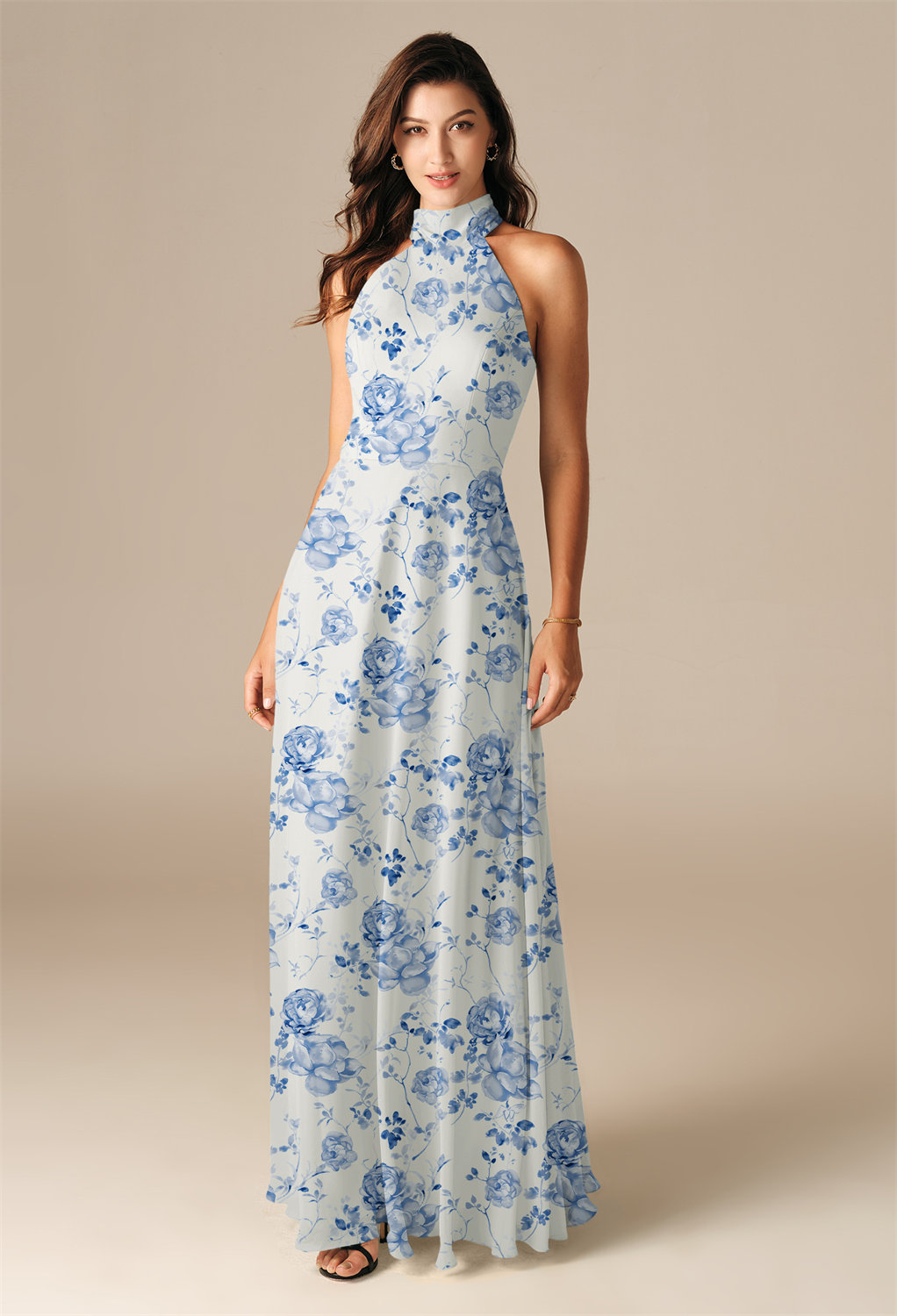 while the bib neckline adds an interesting look that is quite unique.This dress is perfect for all se