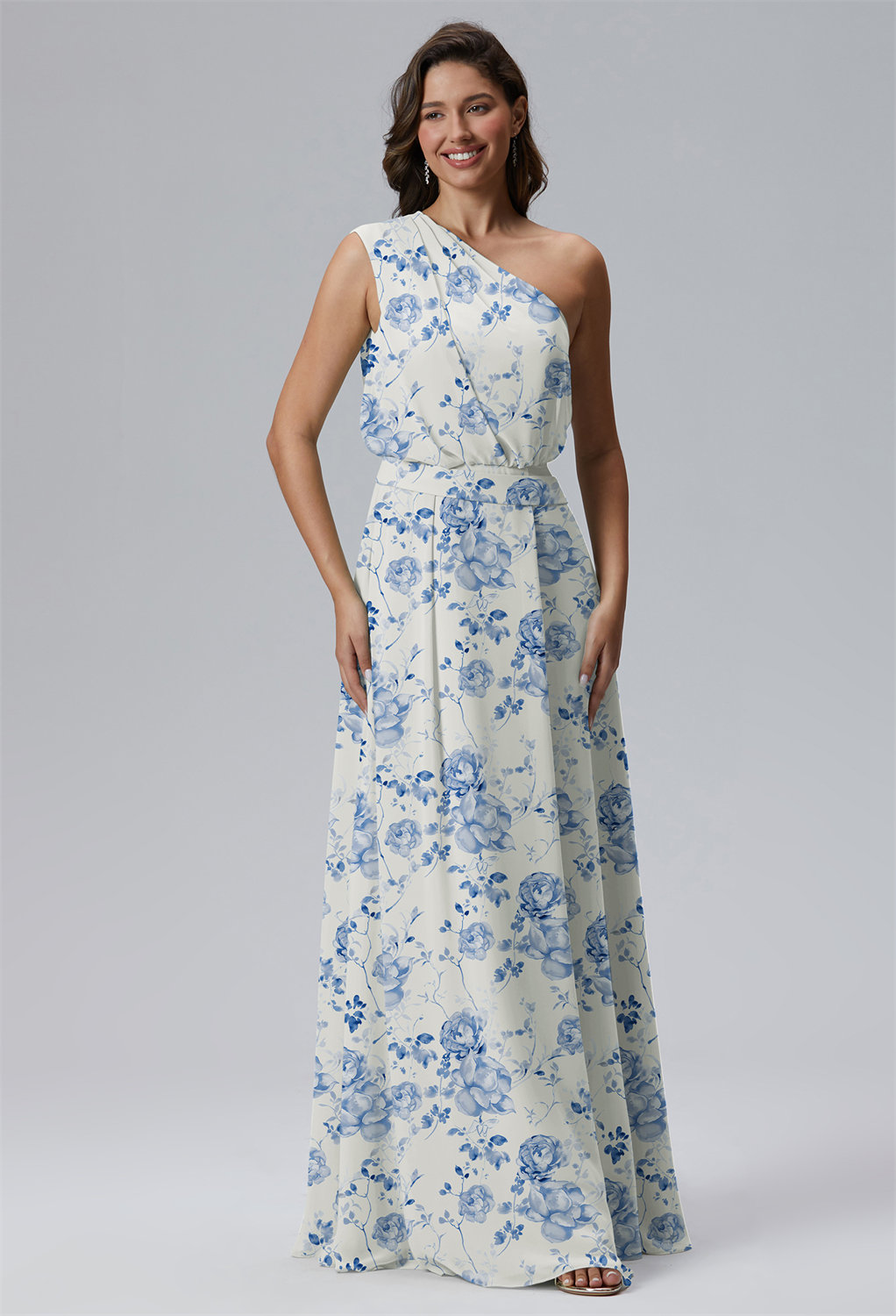 with its floor length