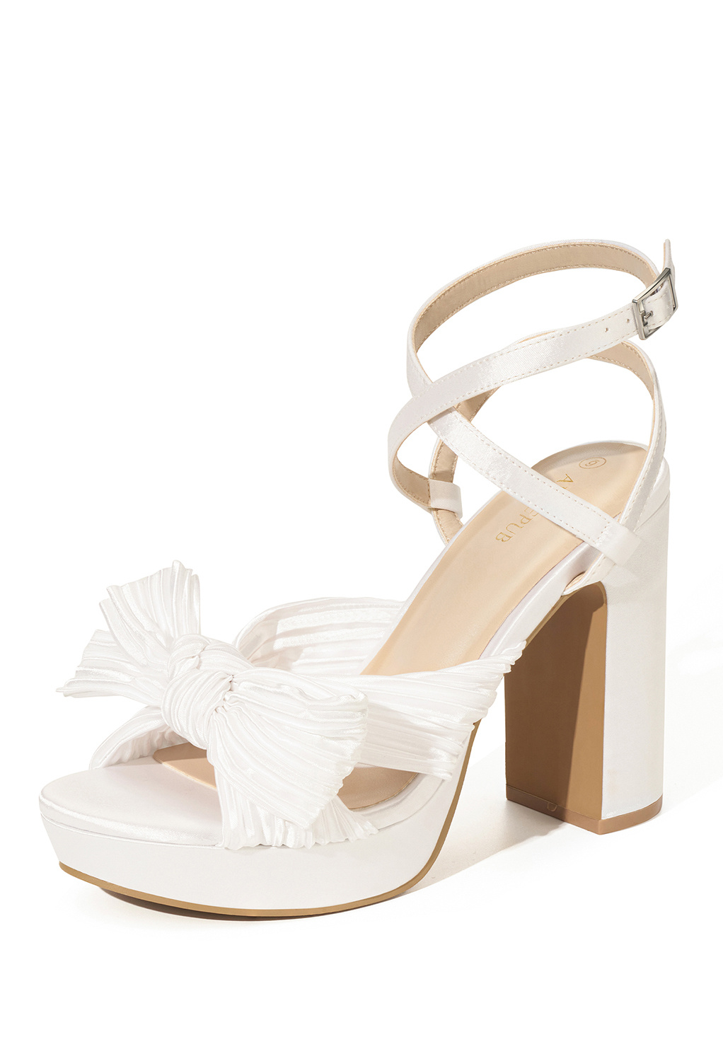 artfully pleated