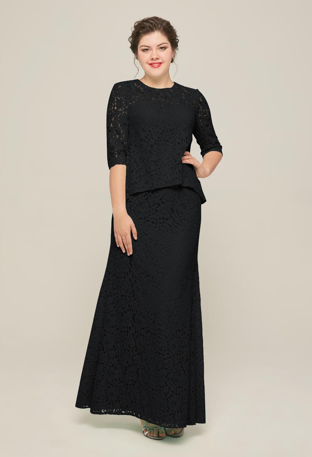 while still allowing you to show off your figure. The lace on the dress is a romantic addition that you&#
