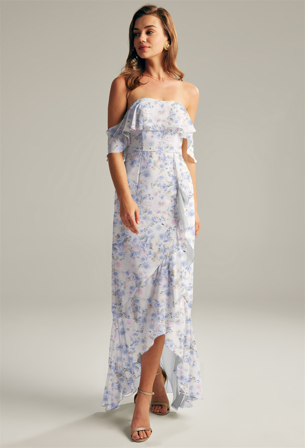 fashion-forward bride would deeply covet. Designed from top-quality chiffon material