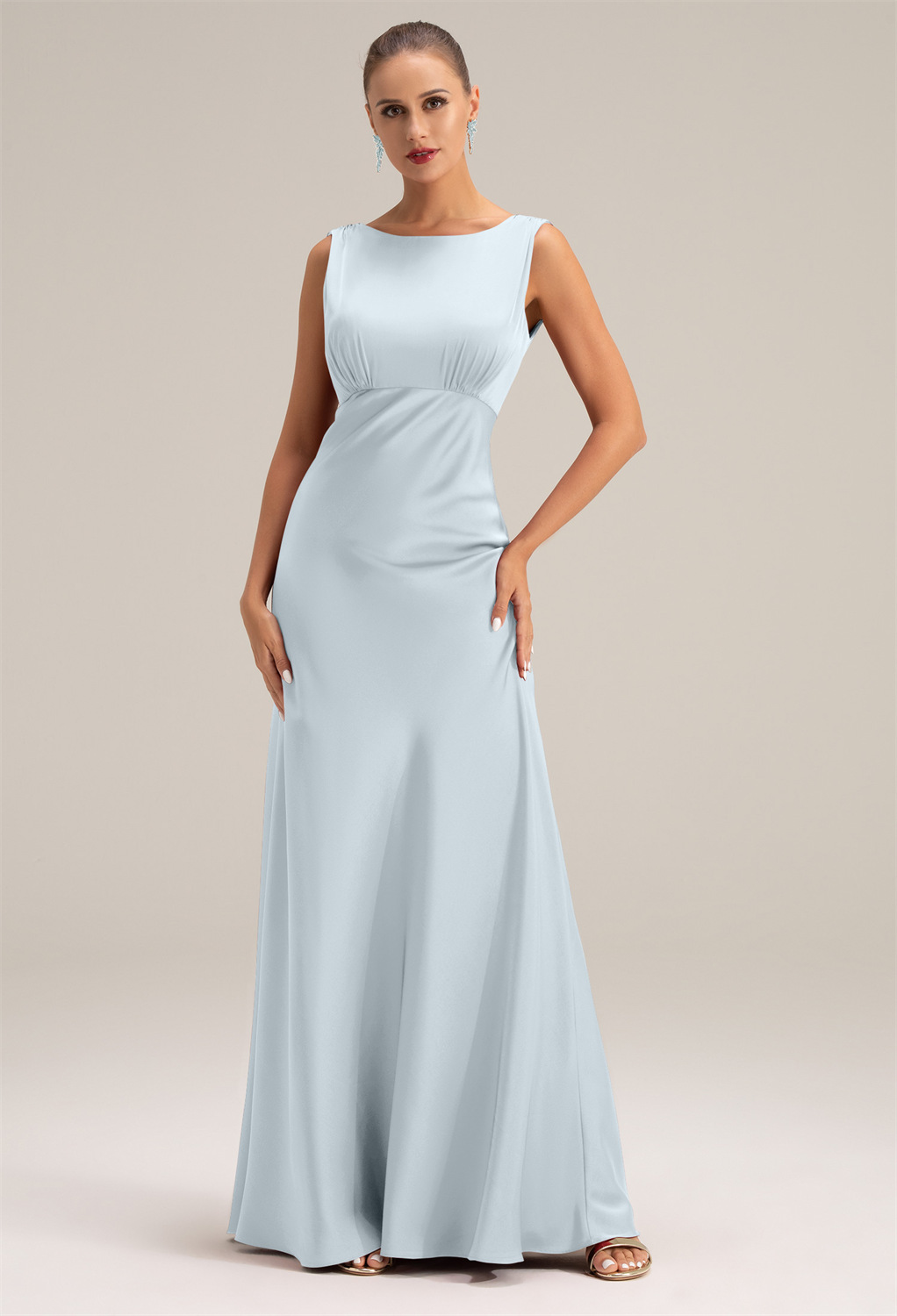 the mermaid bridesmaid dress will have all eyes on you.
