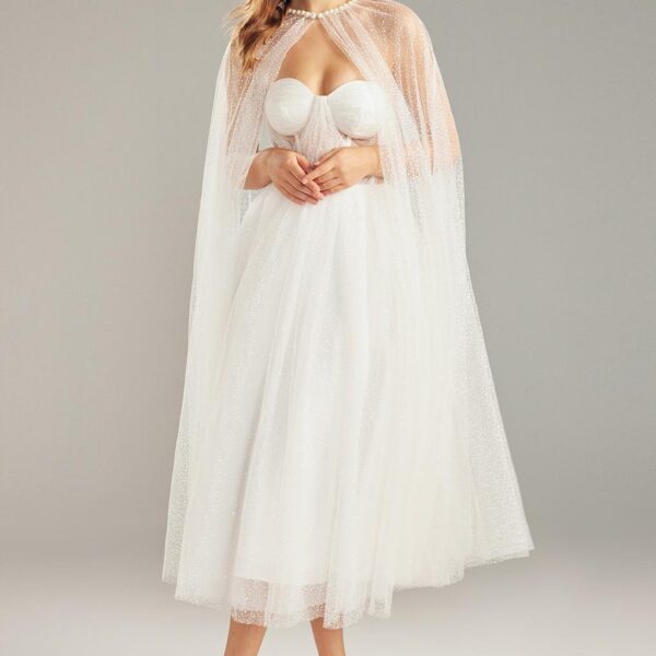 it's my wedding!u201d This tea-length