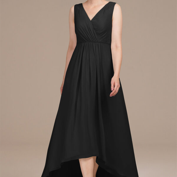 a flattering V-neck