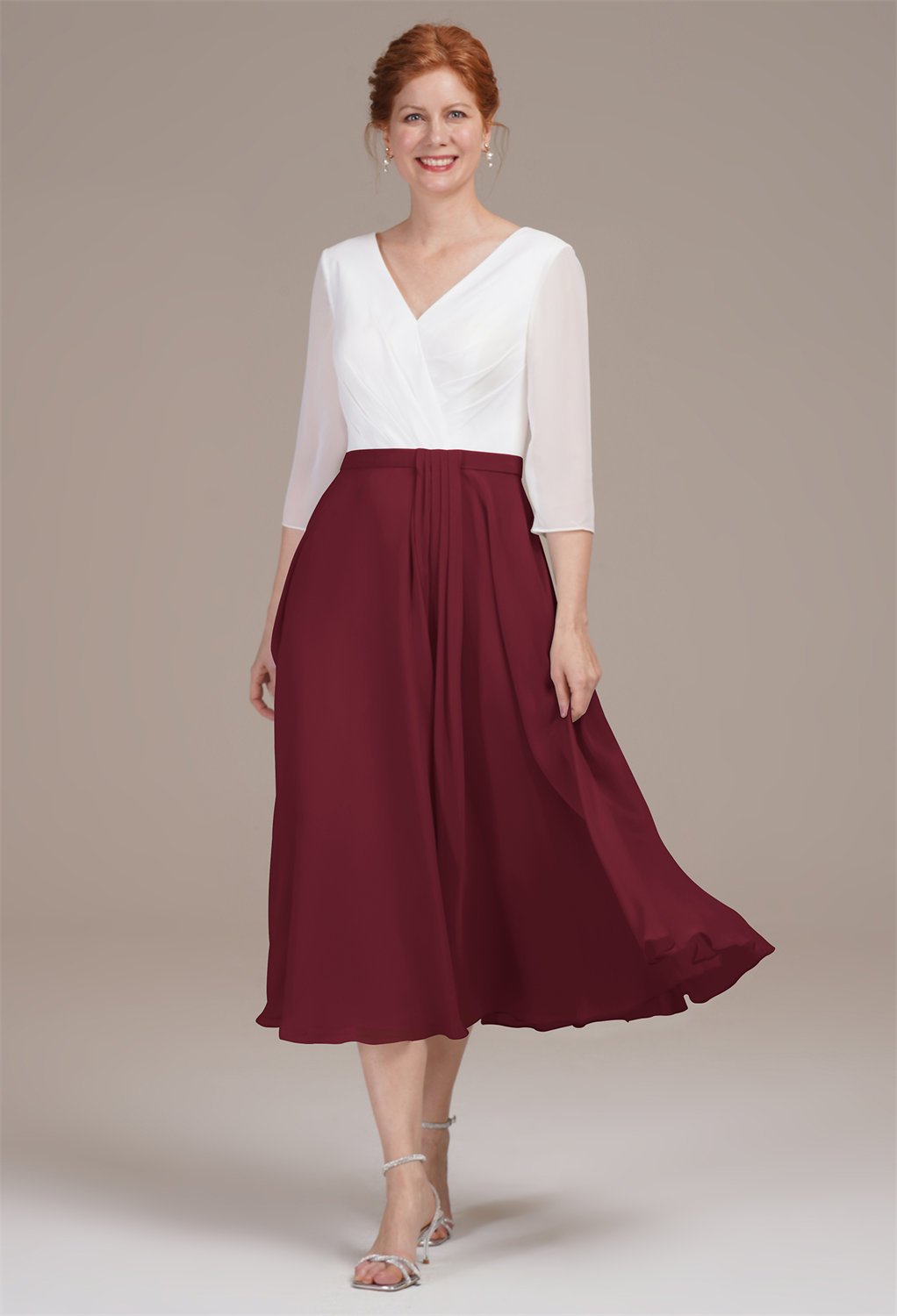 delicate pleats