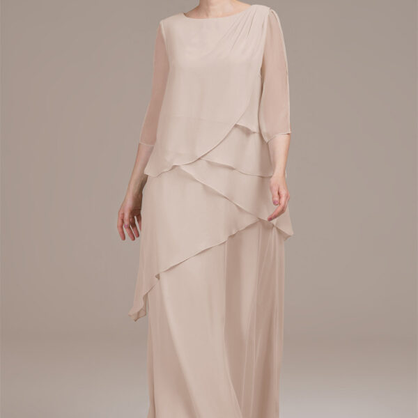 while the dress's charm is enhanced by the dynamic