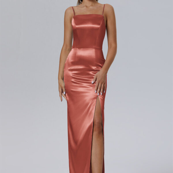 a unique fusion of classic and contemporary. Crafted from lustrous Crystal Satin