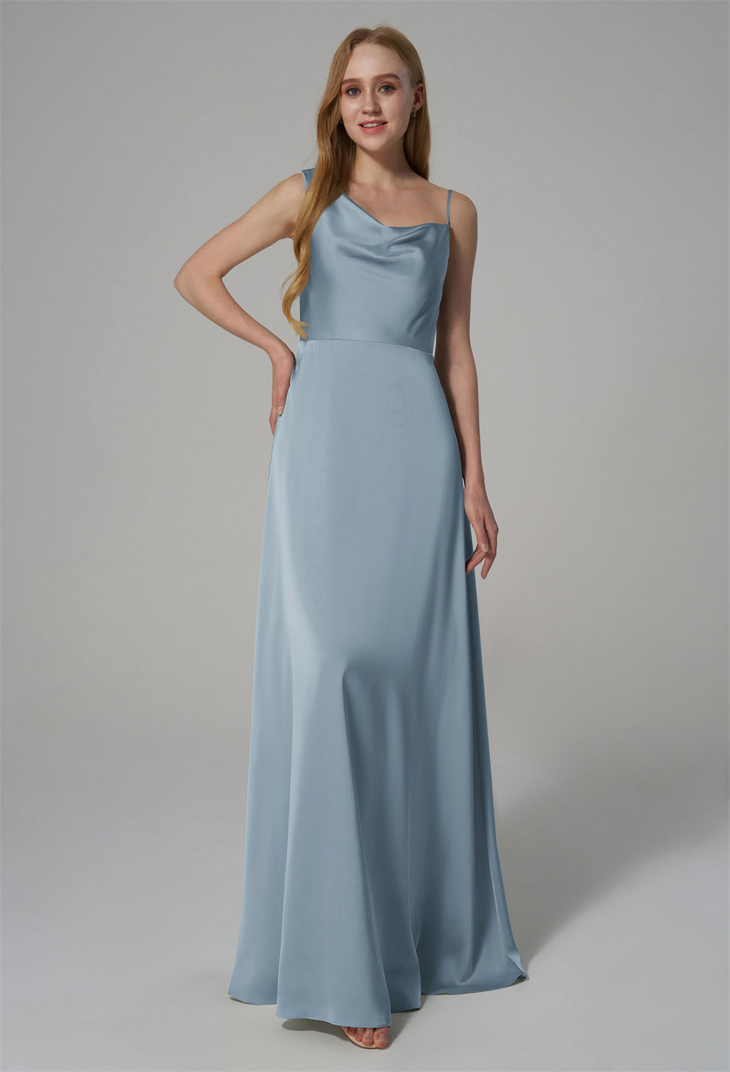 perfect for formal events or evening weddings. Pair it with statement earrings