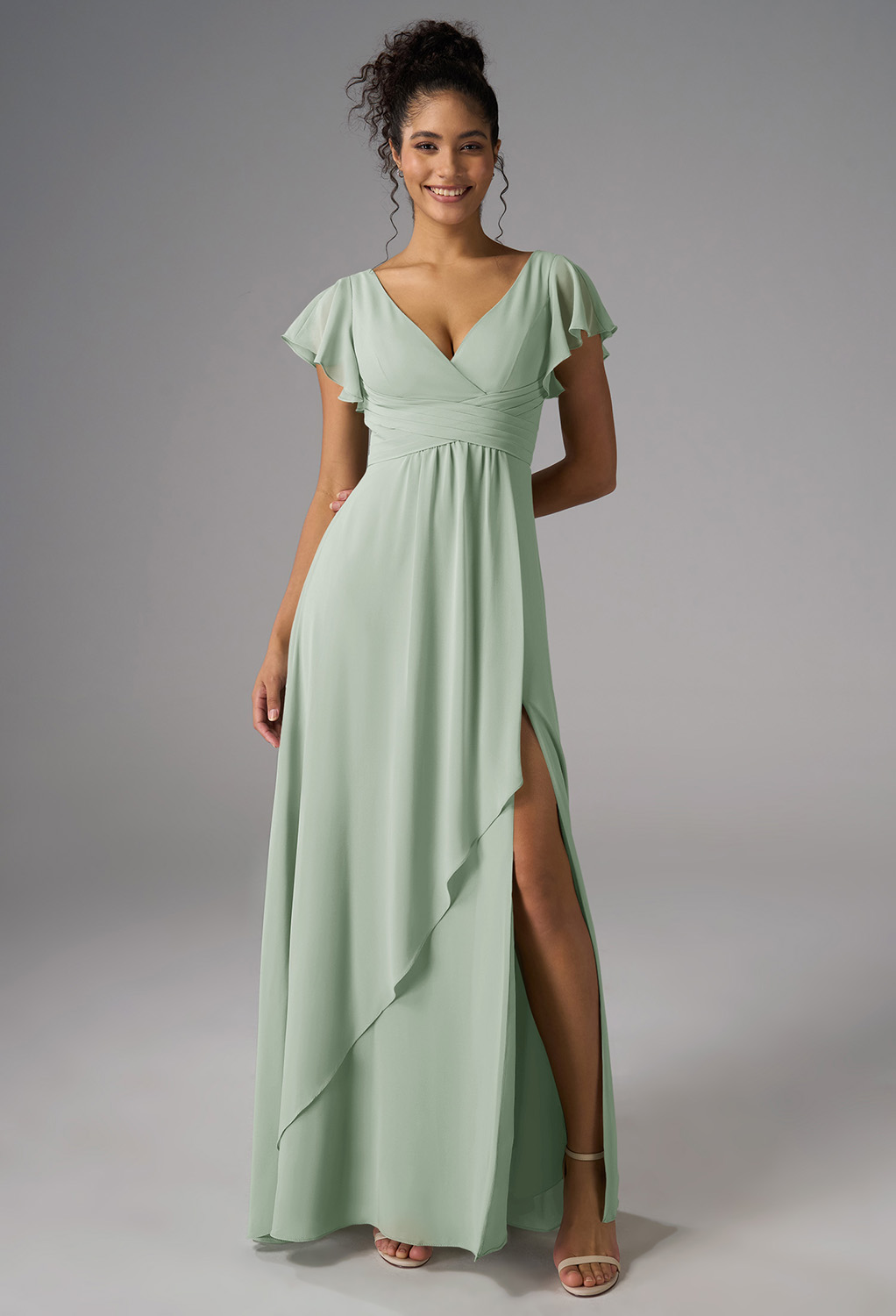offering a flowing and elegant silhouette that complements any figure