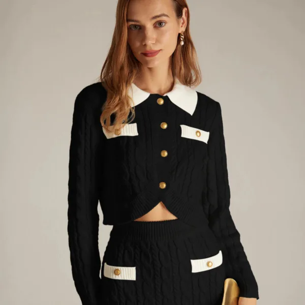 Fabric:This Ribbed Cardigan is made of Acrylic. Acrylic has such characteristics as softness