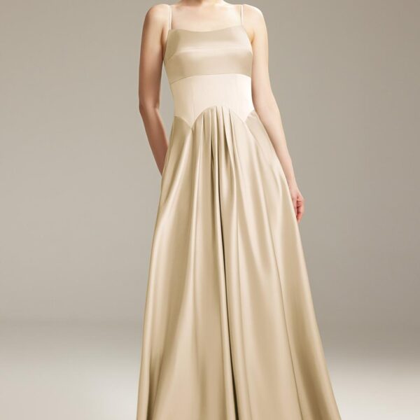 itu2019s a worthy choice for the most enchanting wedding celebration. Have your bridesmaid enjoy the gentle grace of freedom for a memorable dance with the A-line silhouet