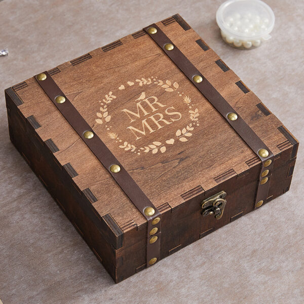 this elegant box is perfect for safeguarding keepsakes and mementos