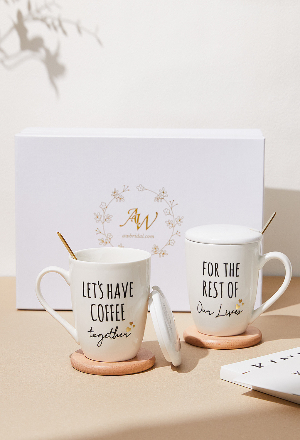 these mugs are perfect for sharing cozy moments. Ideal for couples who appreciate a touch of elegance with their daily brew.