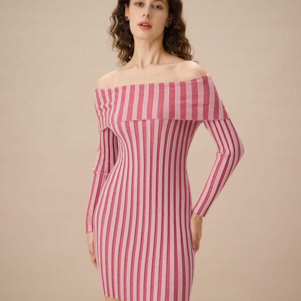 Fabric:This Bodycon Sweater Dress is made of Viscose
