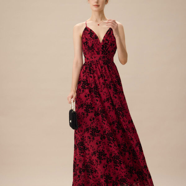 Details:- Backless- Maxi & Floor Length- Slim Fit- No Stretch- 90% Nylon