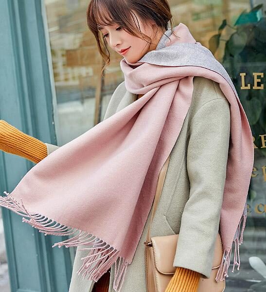 Sku CY-!20325   Material Imitated Cashmere    Style Loose    Feature Tasseled