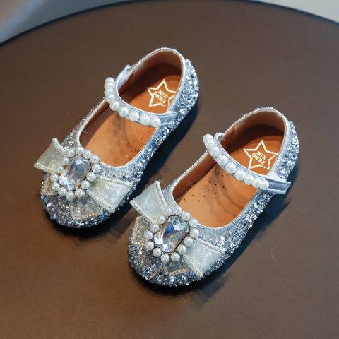 Girls Water Diamond Decorated Fashion Sandals