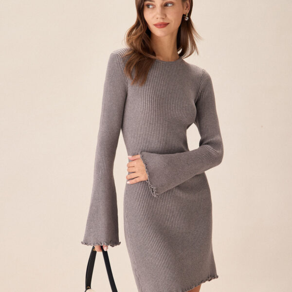 Fabric:This Sweater Mini Dress is made of Polyester