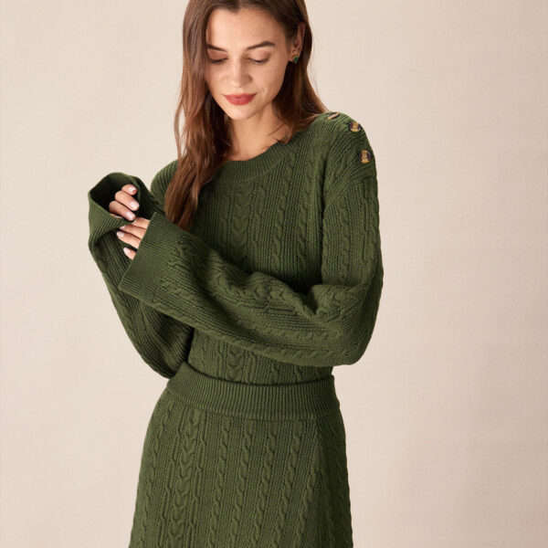 Fabric:This Button Sweater is made of Viscose