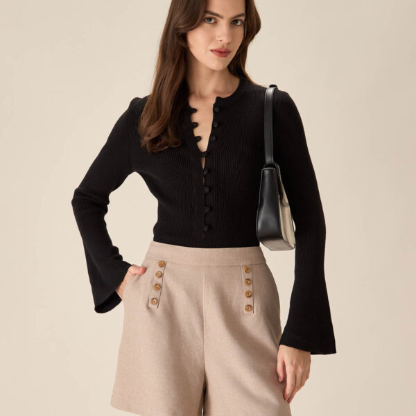 Fabric:This Ribbed Top is made of Viscose