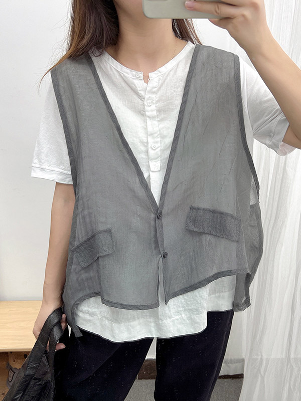 SkuCY-!102698Material>80%Linen StyleLoose