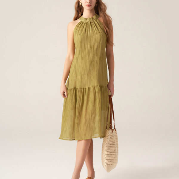 Occasion: Vacation Fabric Stretch: No Stretch Waist: Natural Waisted Embellishment: Tie