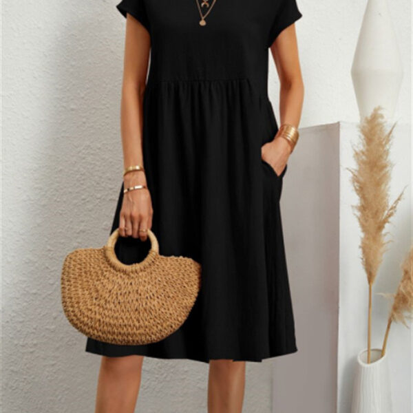 SkuCY-!105384Material>90%Cotton StyleA-line