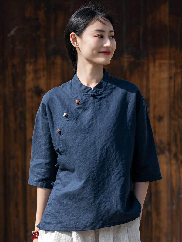 SkuCY-!108380MaterialRamie Cotton StyleLoose
