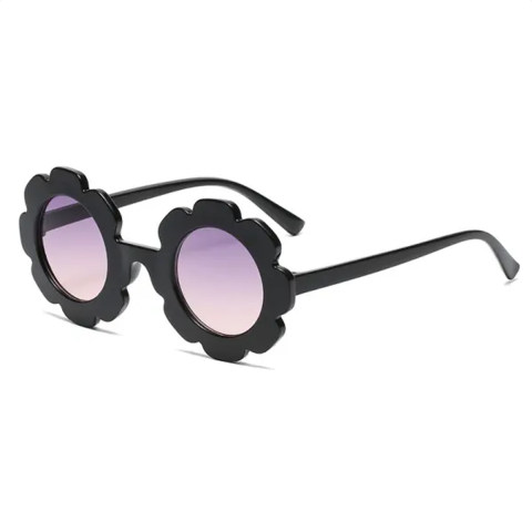 Kids Multicolor Fashion Sunflower Sunglasses