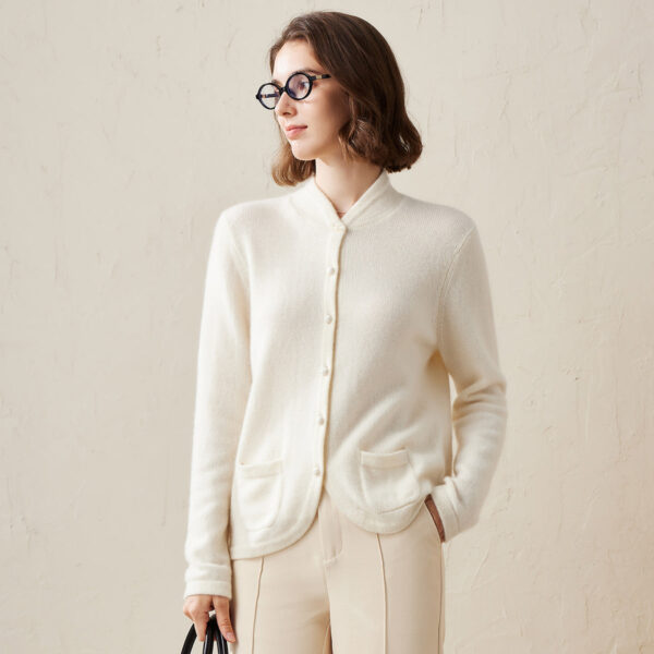 Elevate your wardrobe with the Classic Button-Up Cardigan