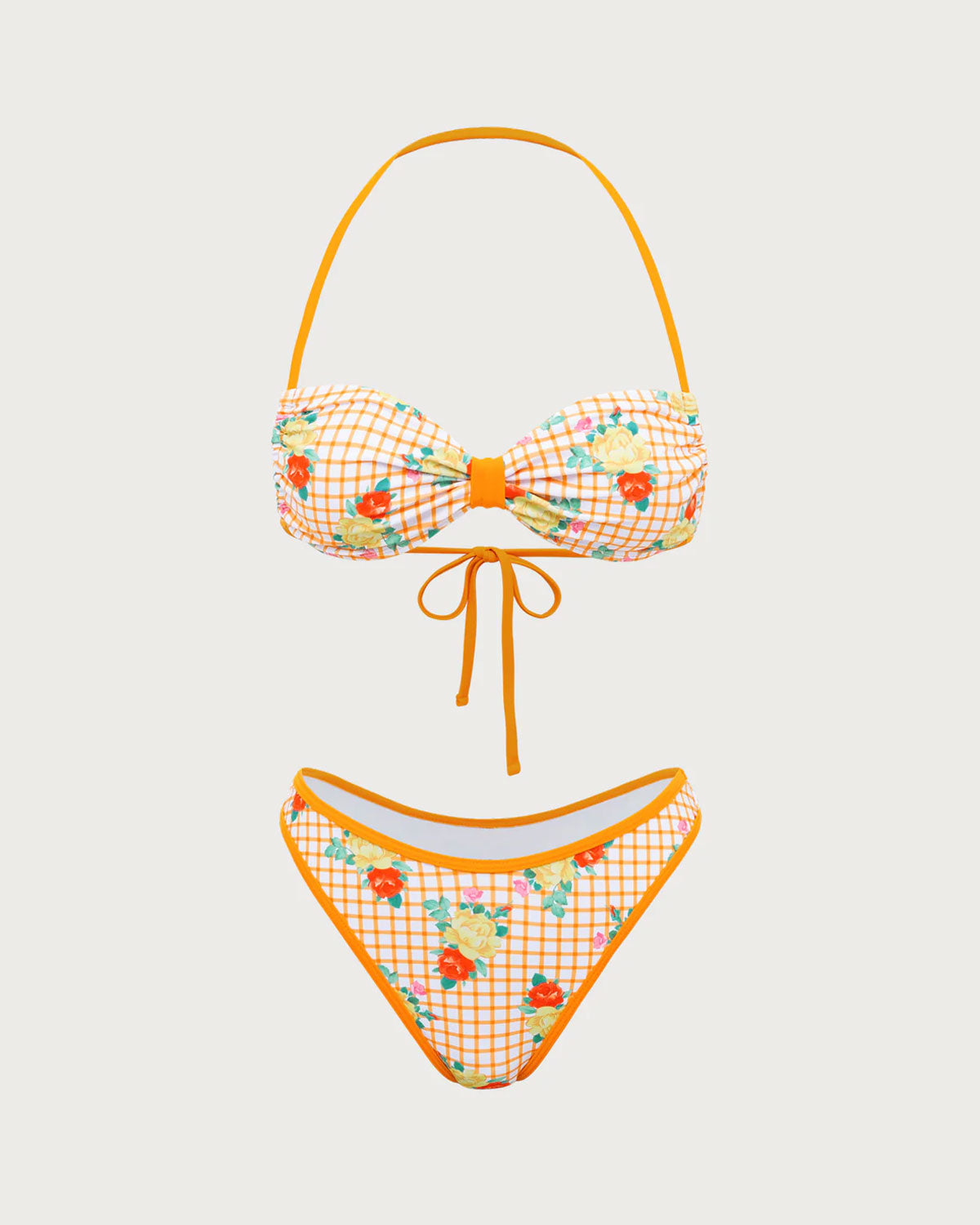 Back Neckline: Strappy Fabric Stretch: High Stretch Waist: Low Waisted Closure Type: Elastic Waist Pattern Type: Floral
