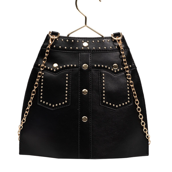SkuCY-!107398MaterialPU FeatureRivet OccasionOriginal Creation