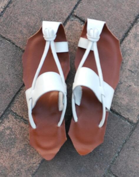 Funny Designed Cowhide Soft Slipper WHITE-36 Sku STMY-S8125 Material Cowhide Pattern Casual Season Spring